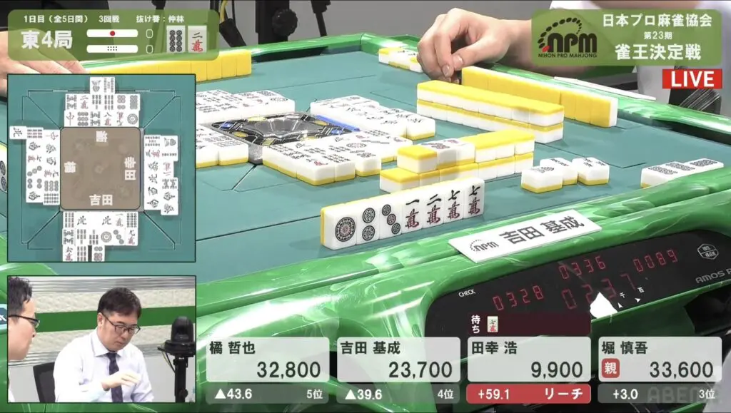 第23期雀王決定戦観戦記 1日目（3回戦） | 日本プロ麻雀協会