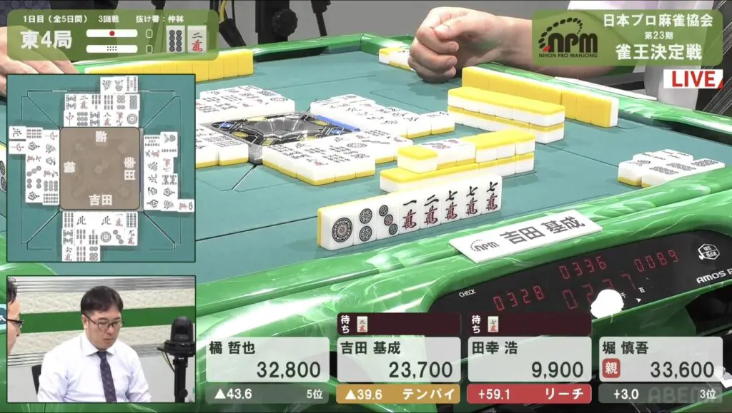 第23期雀王決定戦観戦記 1日目（3回戦） | 日本プロ麻雀協会