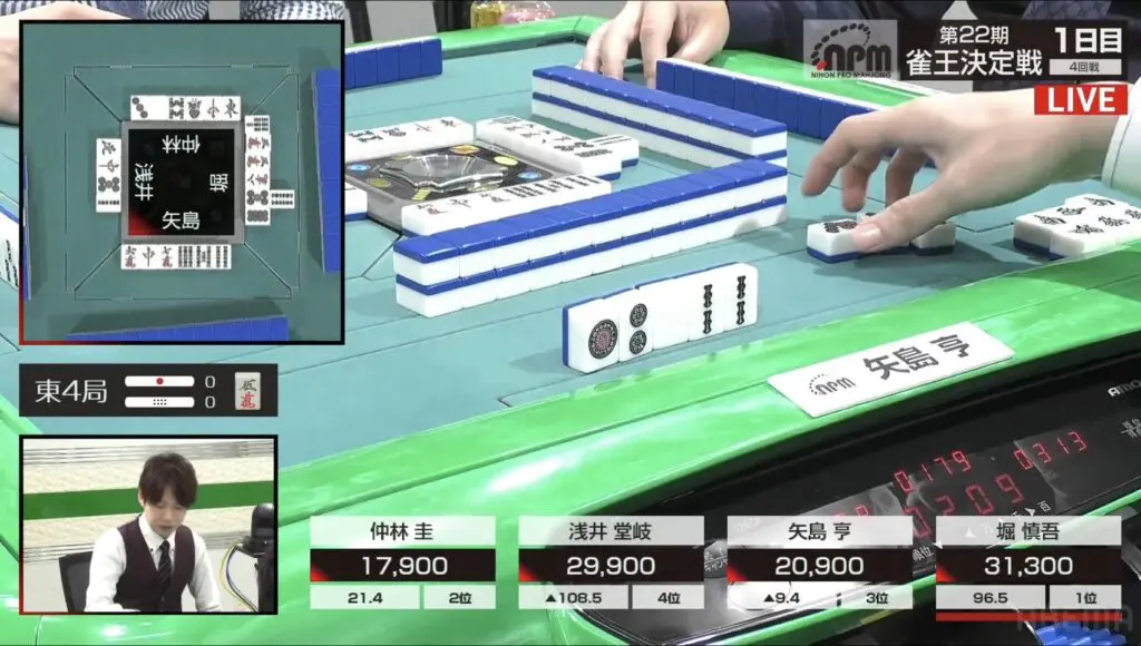 第22期雀王決定戦観戦記 1日目（4回戦） | 日本プロ麻雀協会