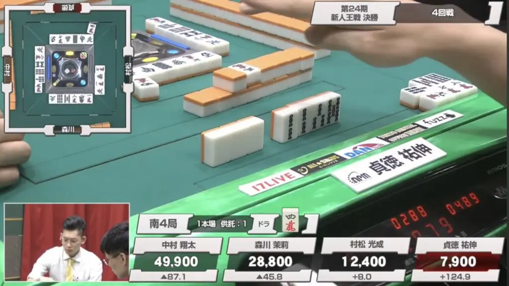 第24期新人王戦決勝観戦記（4回戦） | 日本プロ麻雀協会