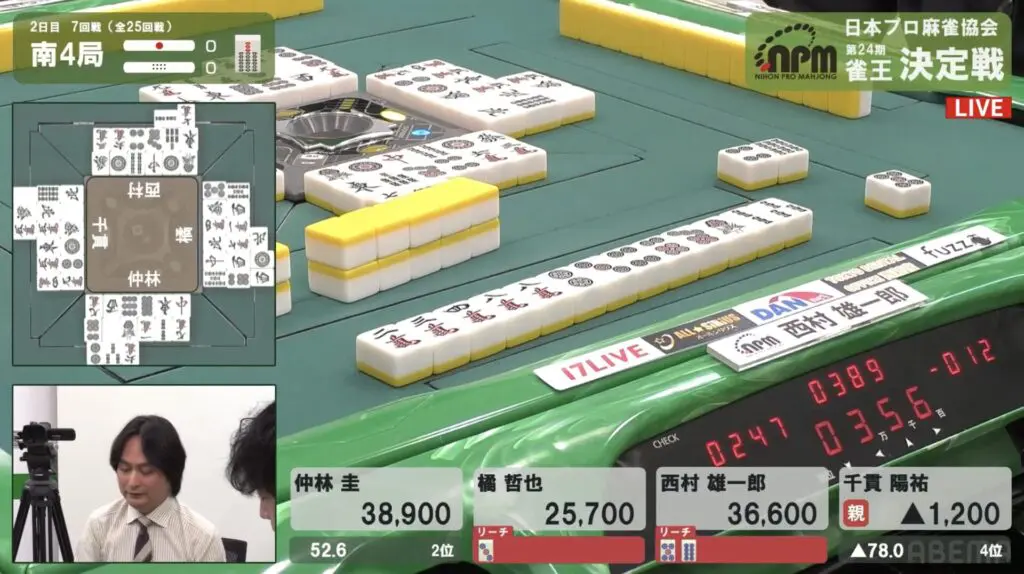 第24期雀王決定戦観戦記 2日目（7回戦） | 日本プロ麻雀協会
